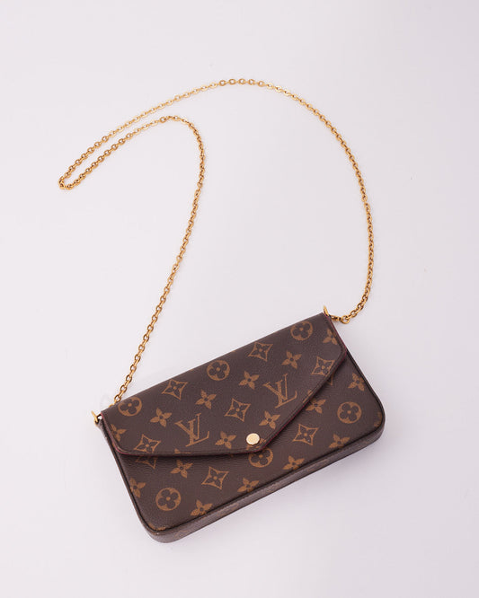 Louis Vuitton Monogram Canvas Pochette Félicie Bag
