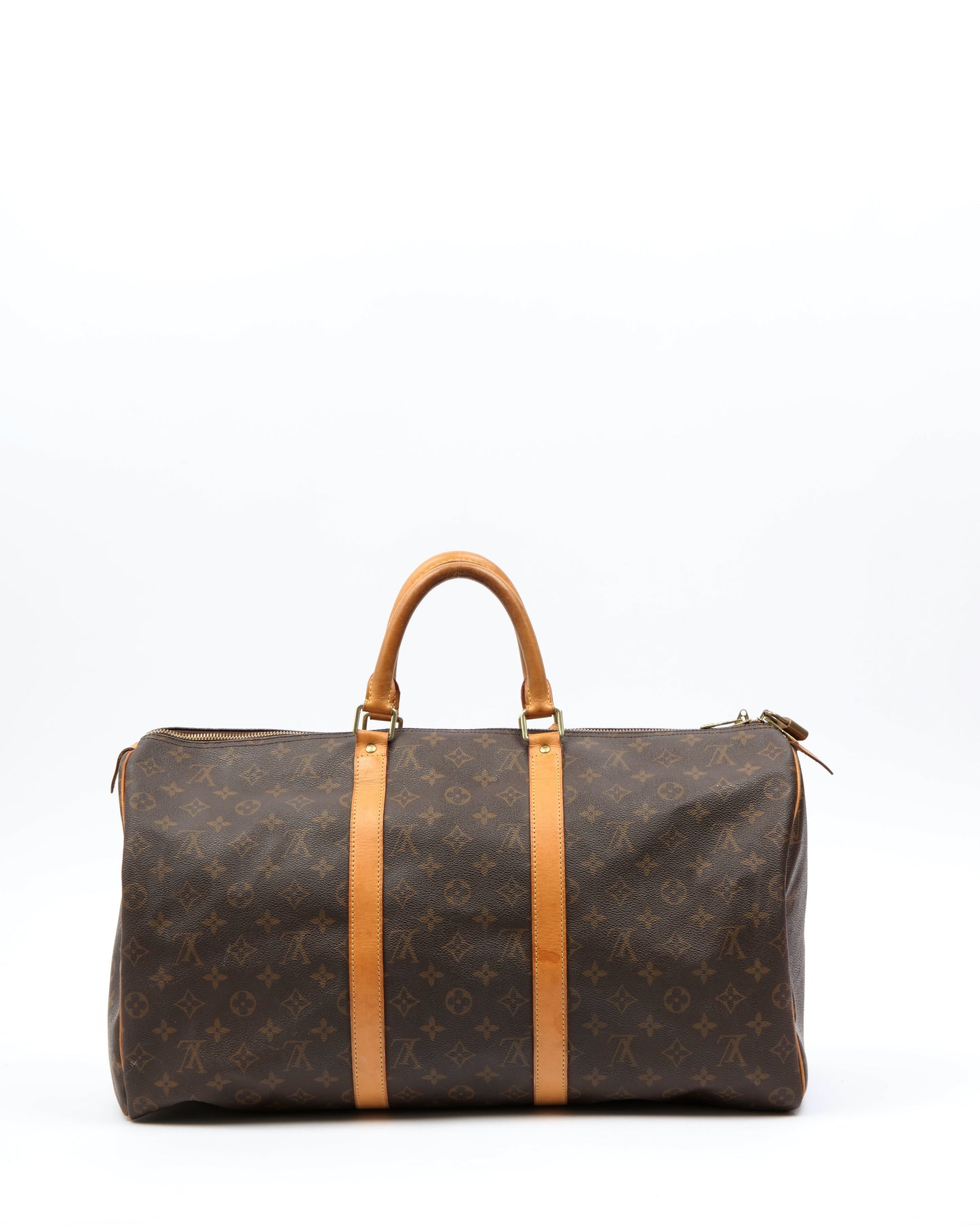 Louis Vuitton Monogram Canvas Keepall 50 Travel Bag
