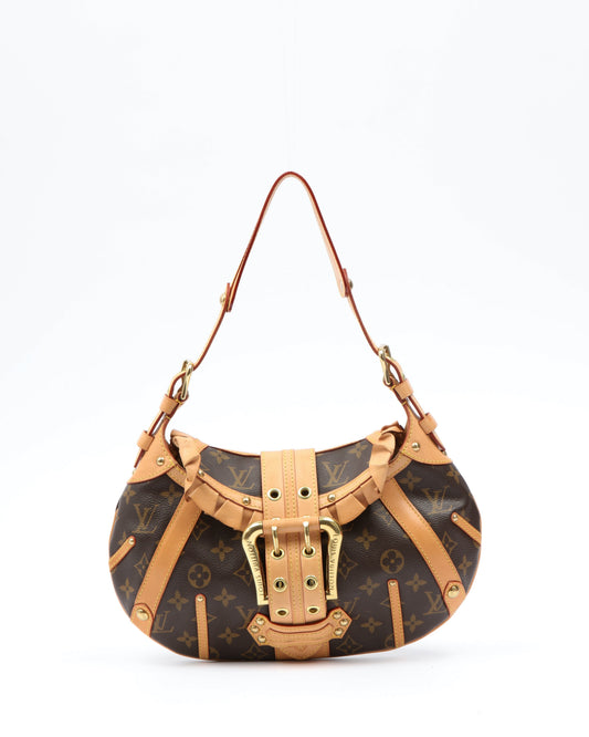 Louis Vuitton Monogram Canvas Leonor Buckle Shoulder Bag