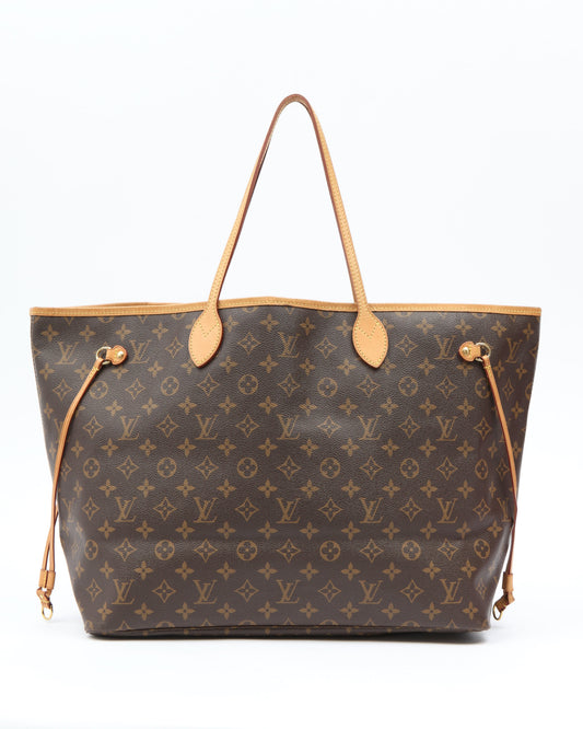 Louis Vuitton Monogram Canvas Neverfull GM w/pouch