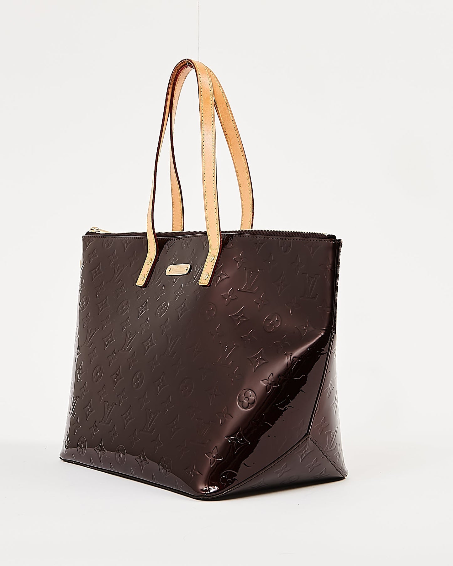 Louis Vuitton Amarante Vernis Monogram Bellevue GM Tote Bag
