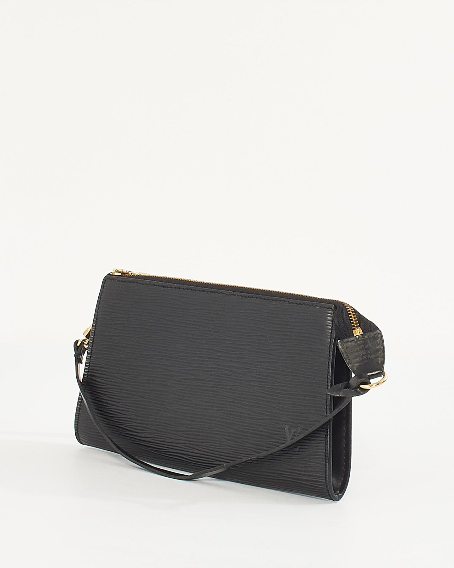 Louis Vuitton Black Epi Leather Pochette Shoulder Bag