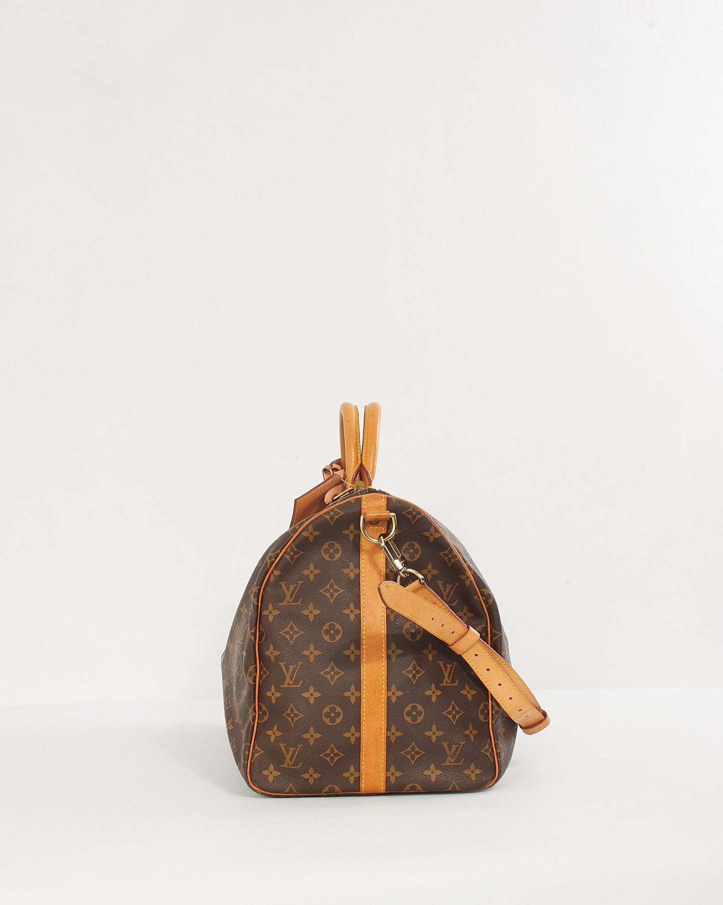Louis Vuitton Monogram Canvas Keepall Bandoulière 55 Bag
