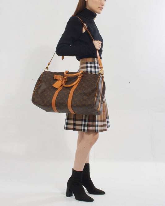 Louis Vuitton Monogram Canvas Keepall 45 Bandoulière Bag
