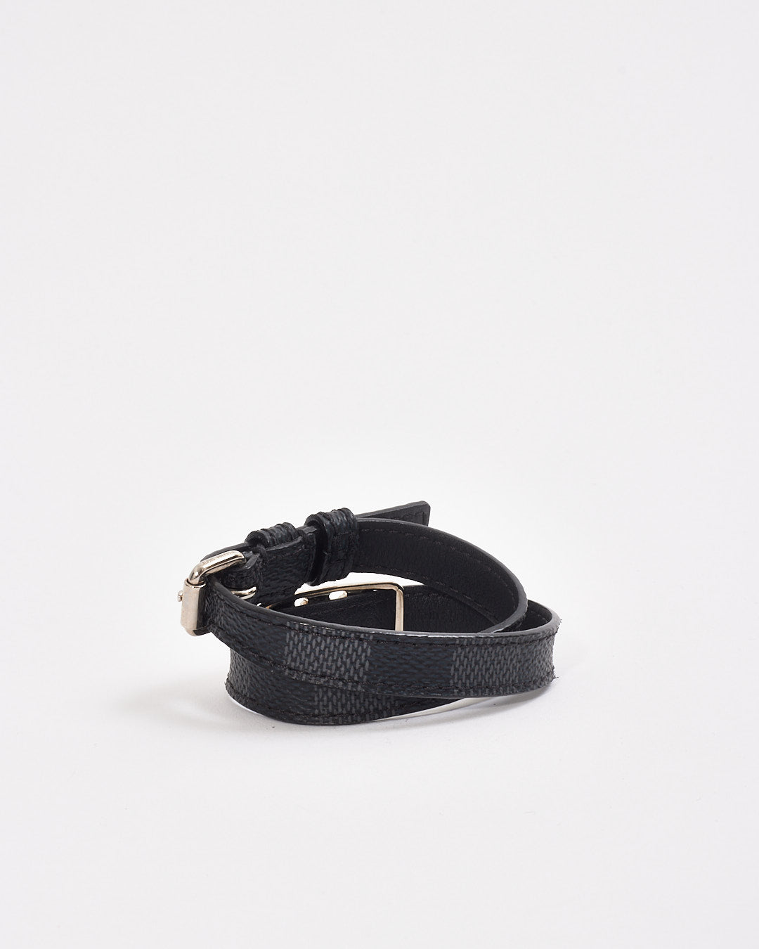 Louis Vuitton Damier Graphite Wrap Around Bracelet