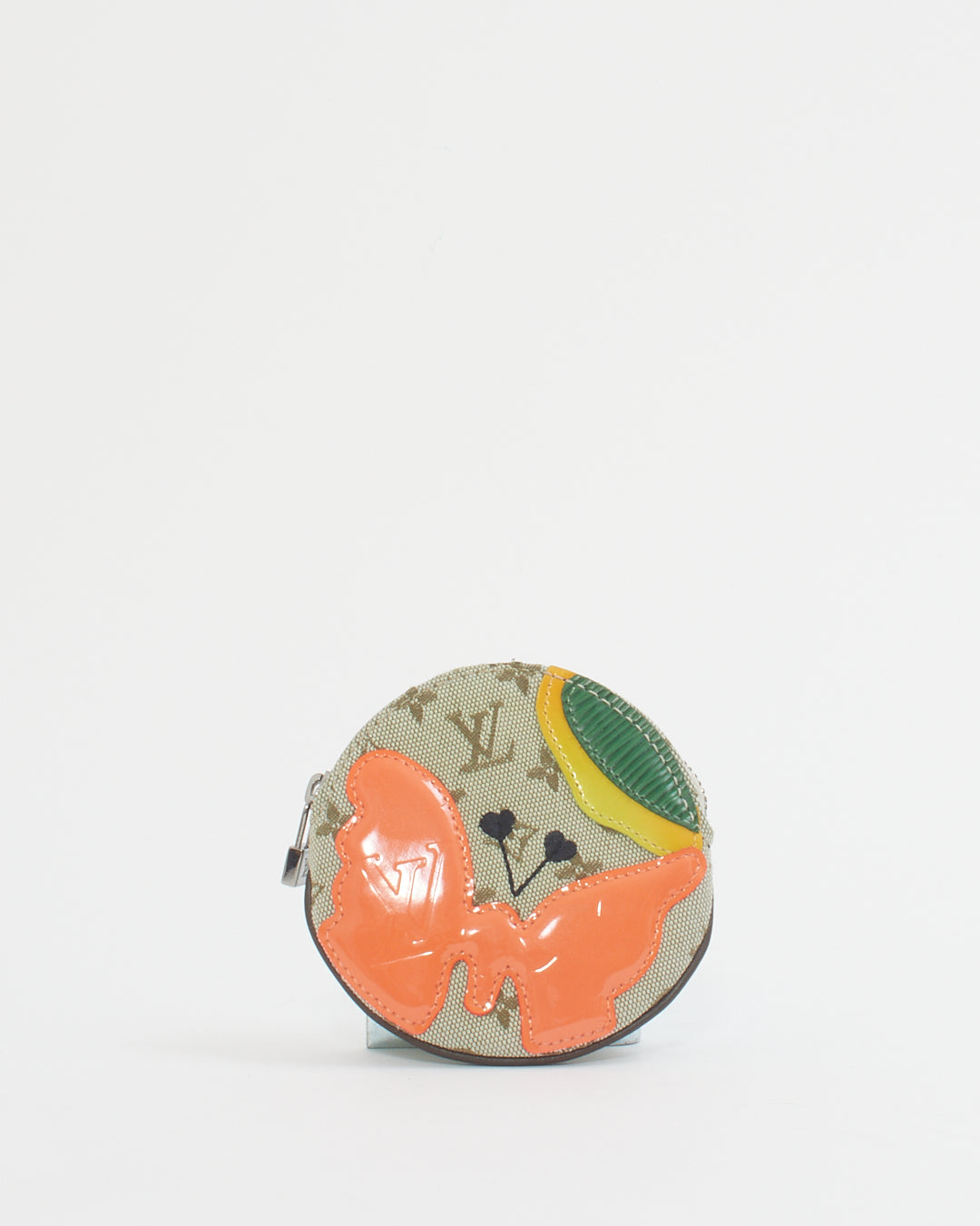 Louis Vuitton Monogram Butterfly Minilin Round Coin Case