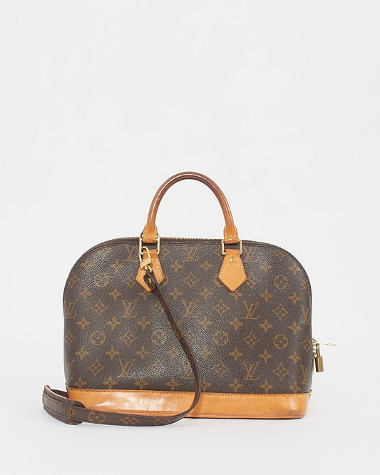 Louis Vuitton Monogram Canvas Alma PM with Strap