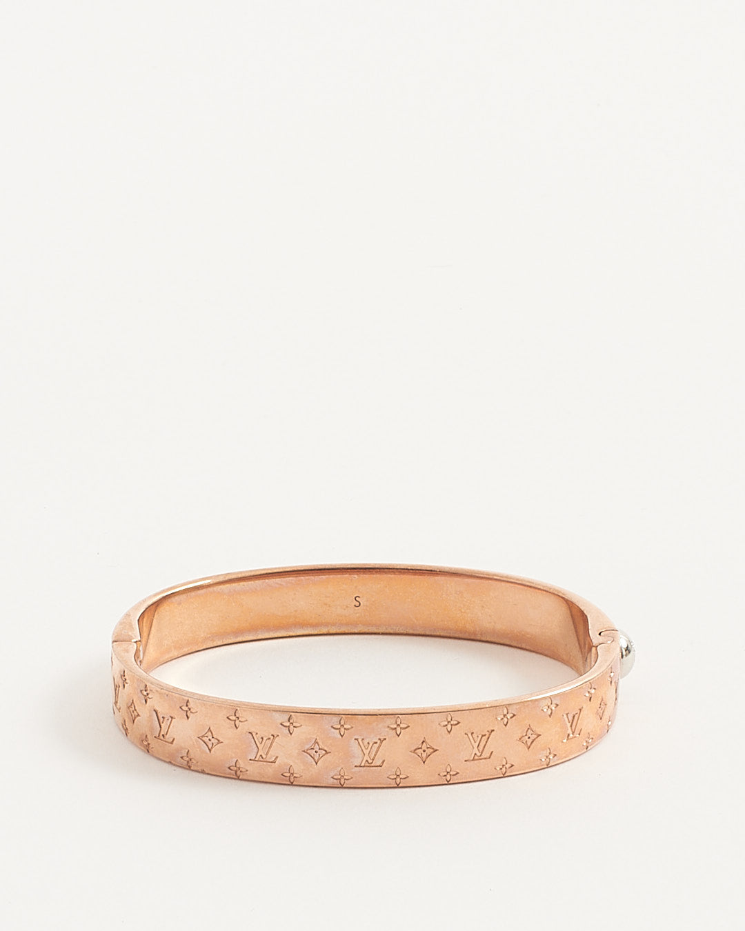 Louis Vuitton Monogram Rose Gold Bangle