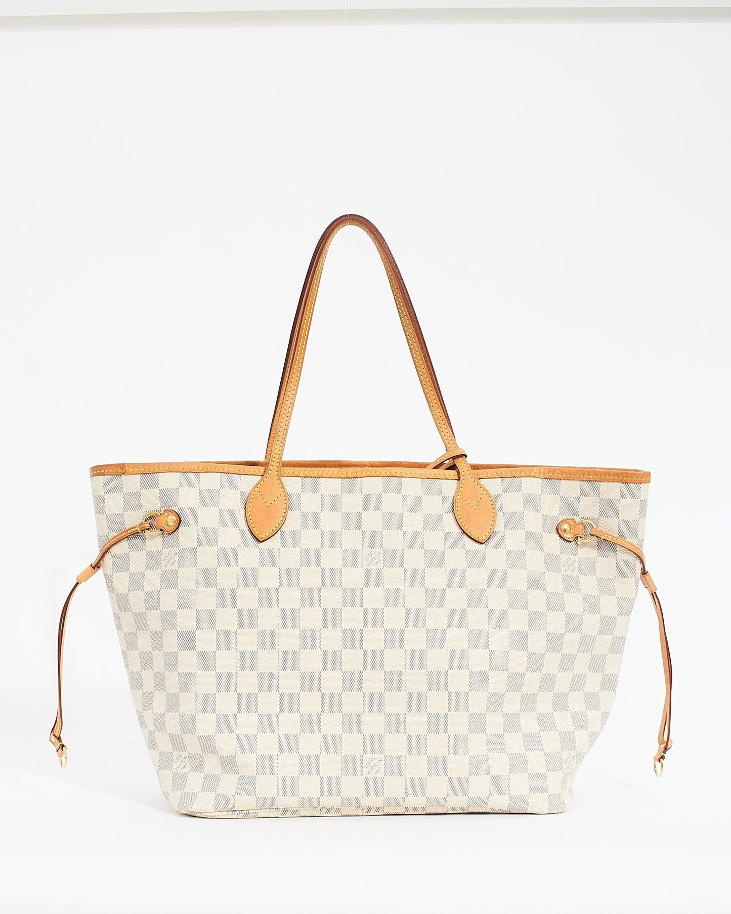 Louis Vuitton Damier Azur Neverfull MM with Pouch