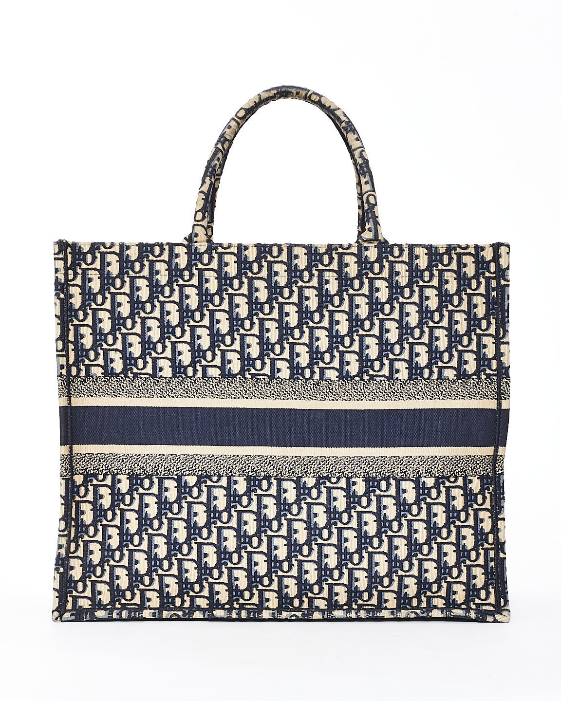 Dior Book Tote Canvas Tote