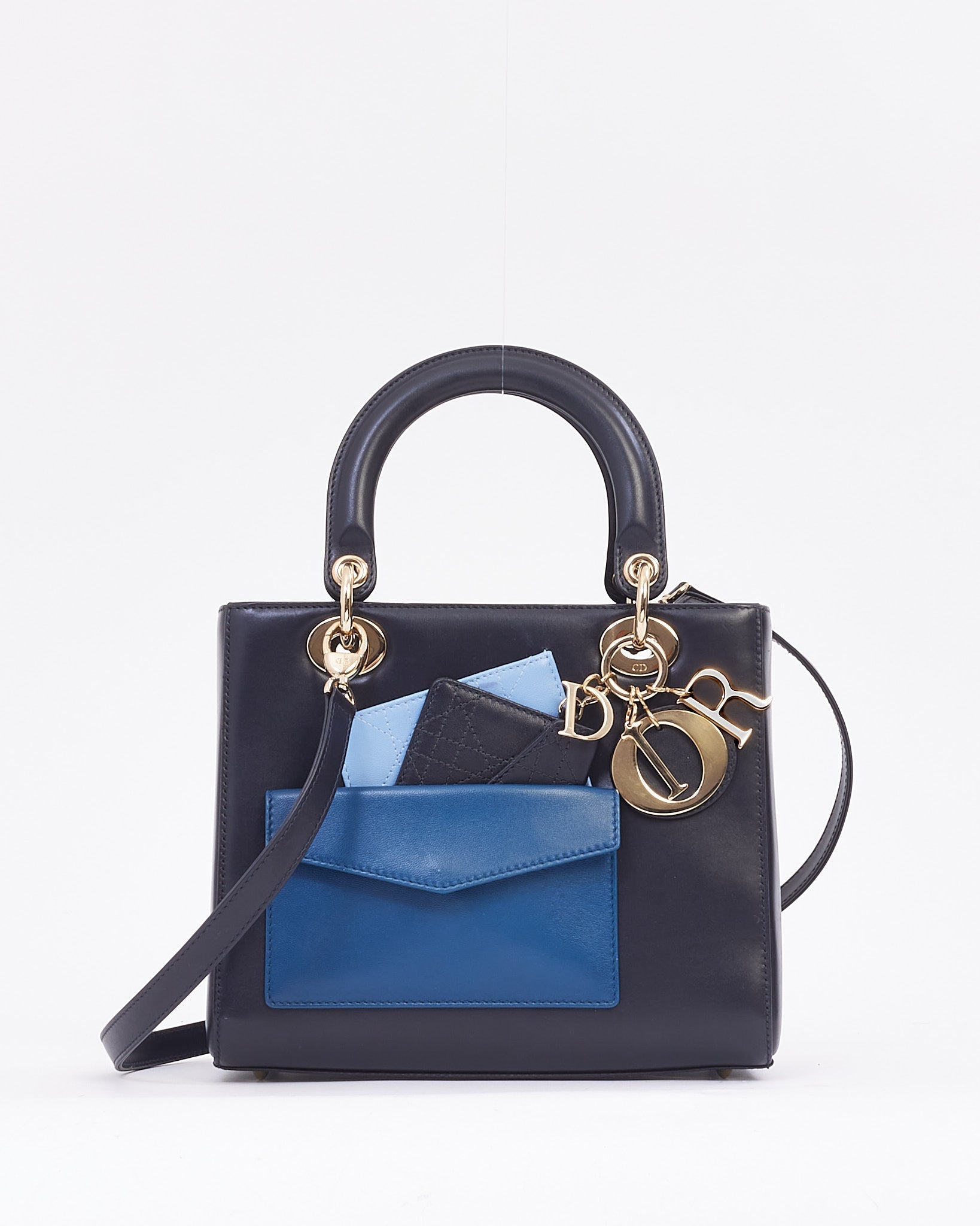 Dior Lady Dior Leather Clutch