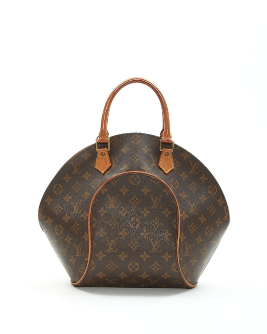 Louis Vuitton Monogram Canvas Ellipse MM Top Handle Bag