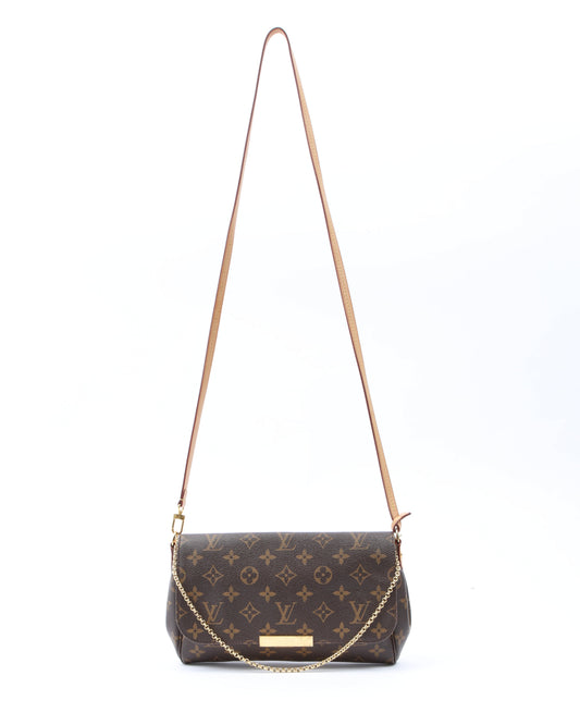 Louis Vuitton Monogram Canvas Favourite MM Crossbody Bag