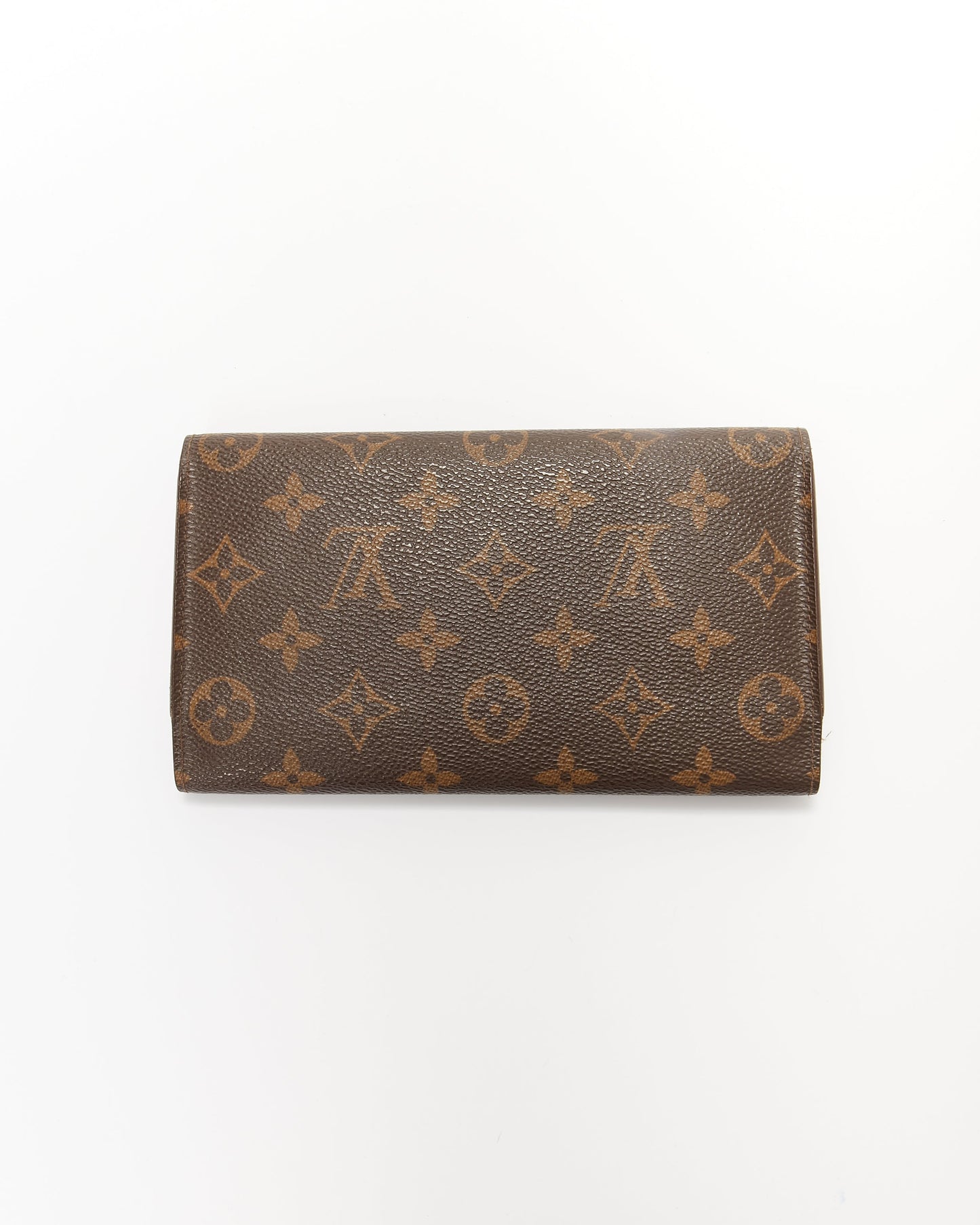 Louis Vuitton Monogram Canvas Sarah Flap Wallet