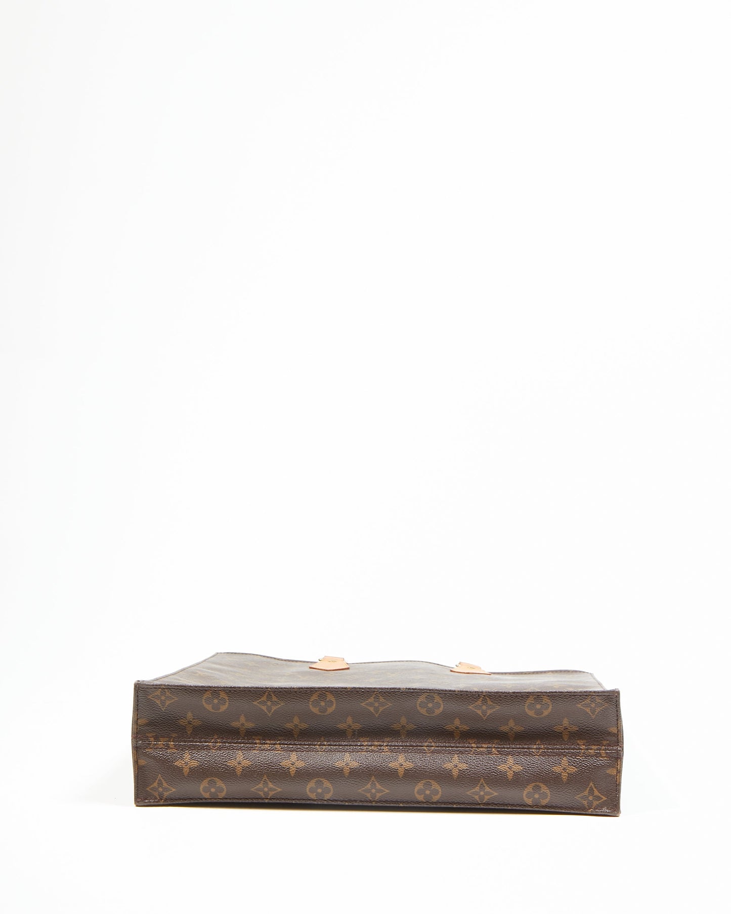 Louis Vuitton Monogram Canvas Sac Plat Top Handle Bag