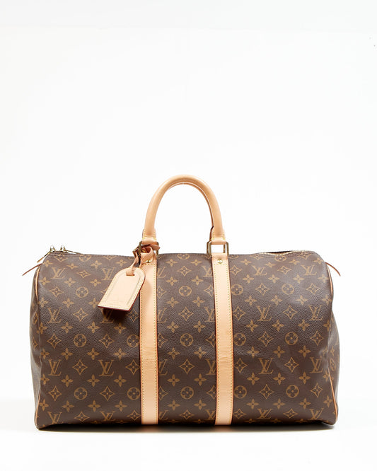 Louis Vuitton Monogram Canvas Keepall 45