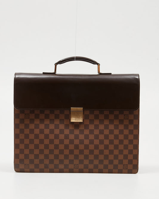 Louis Vuitton Damier Ebene Canvas Altona GM Briefcase