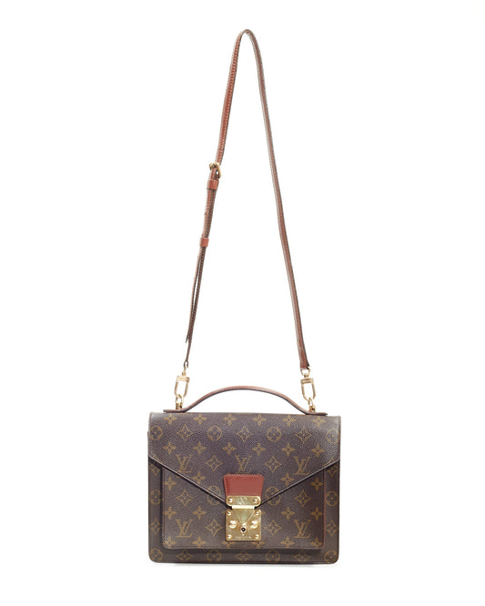 Louis Vuitton Monogram Canvas Monceau 26 Bag