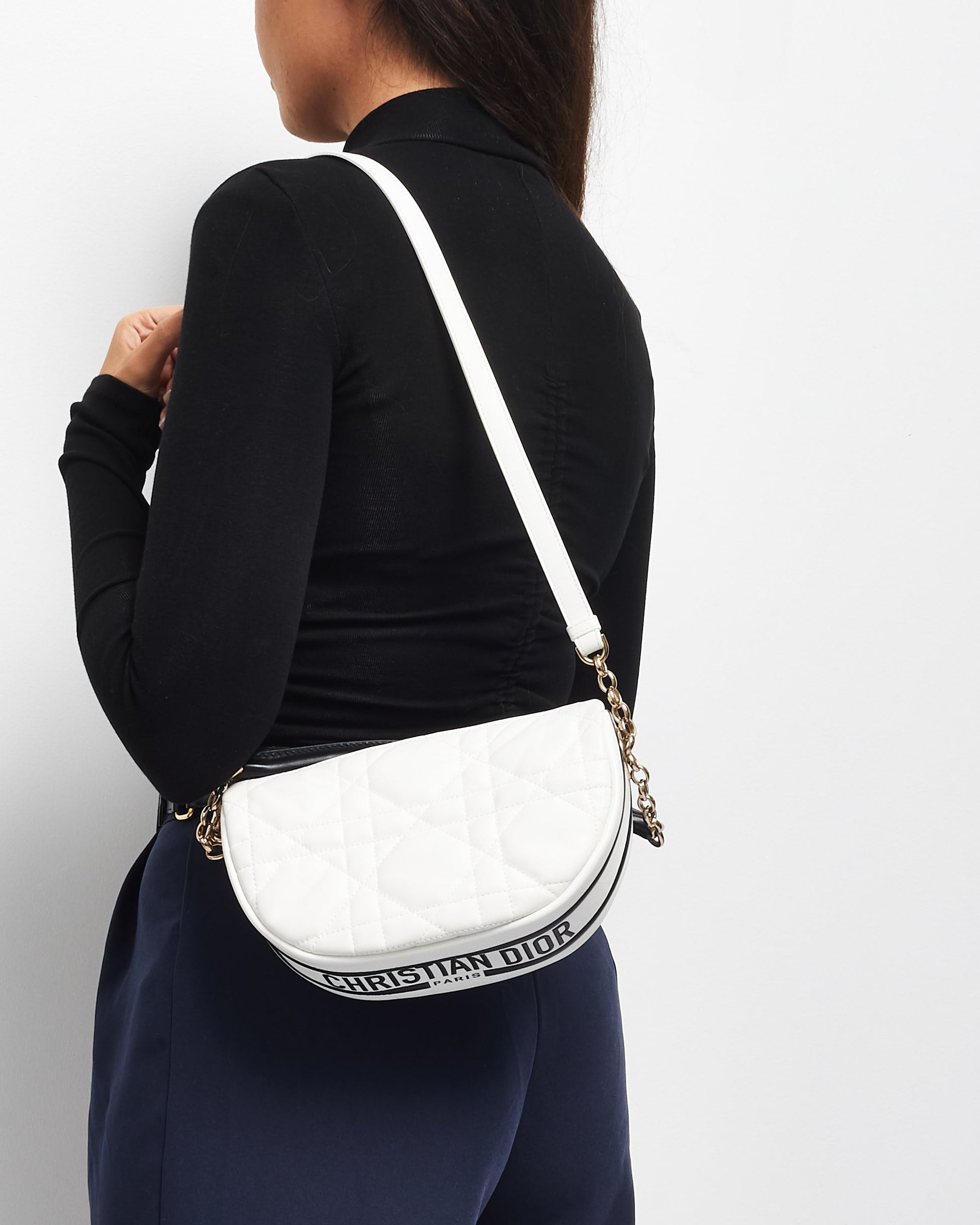 Dior Leather Shoulder Bag