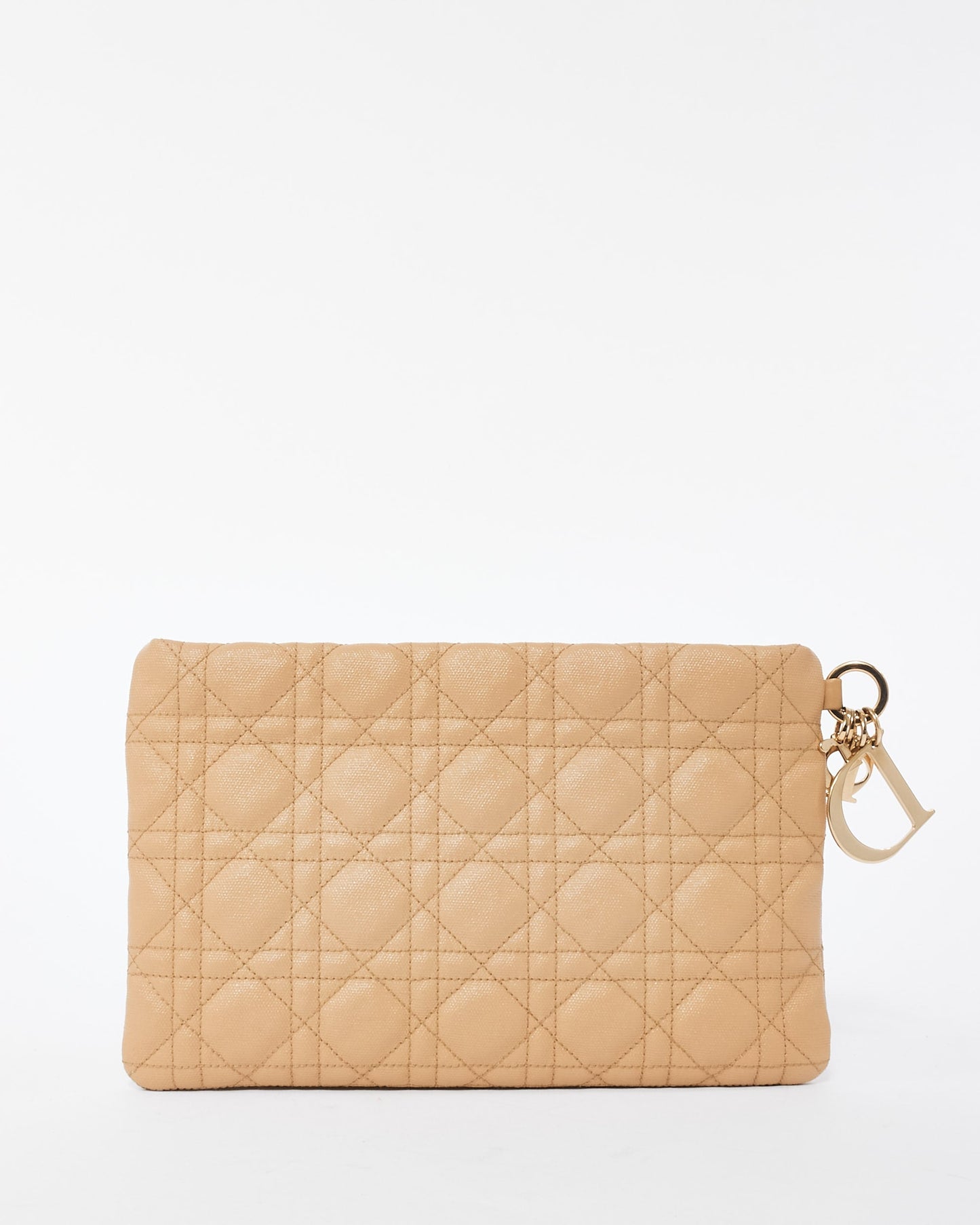Dior Quilted Canvas Clutch
