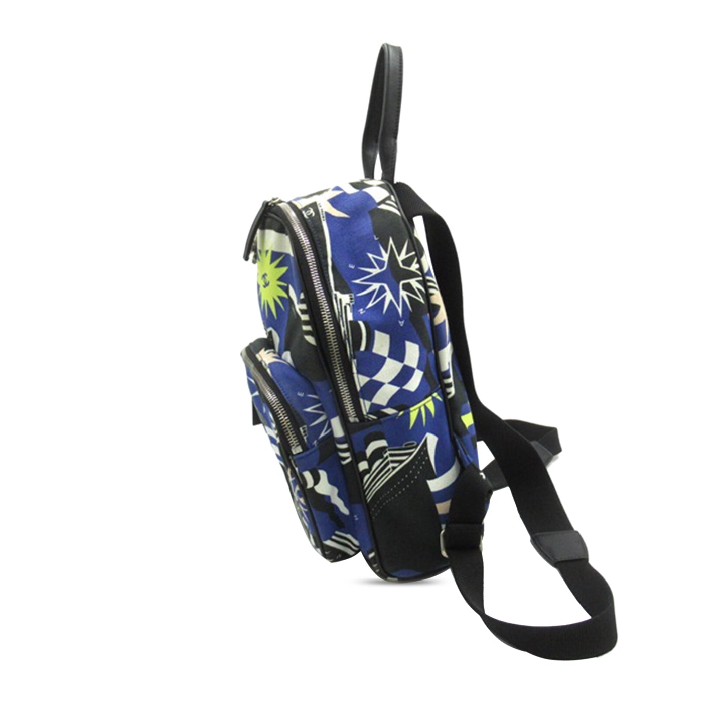 Chanel CC Cruise Print Canvas Backpack Backpack - Rovelle Bags