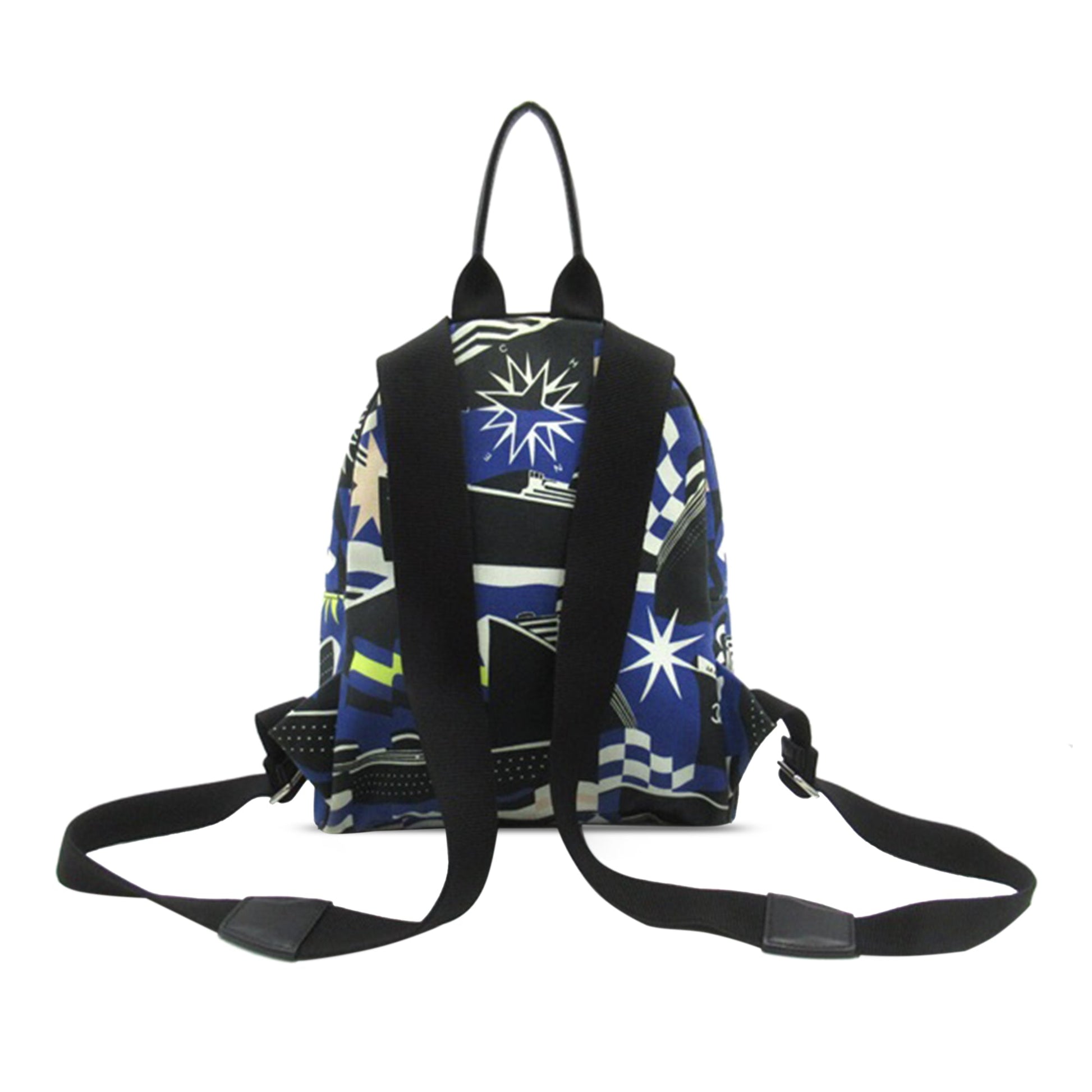 Chanel CC Cruise Print Canvas Backpack Backpack - Rovelle Bags