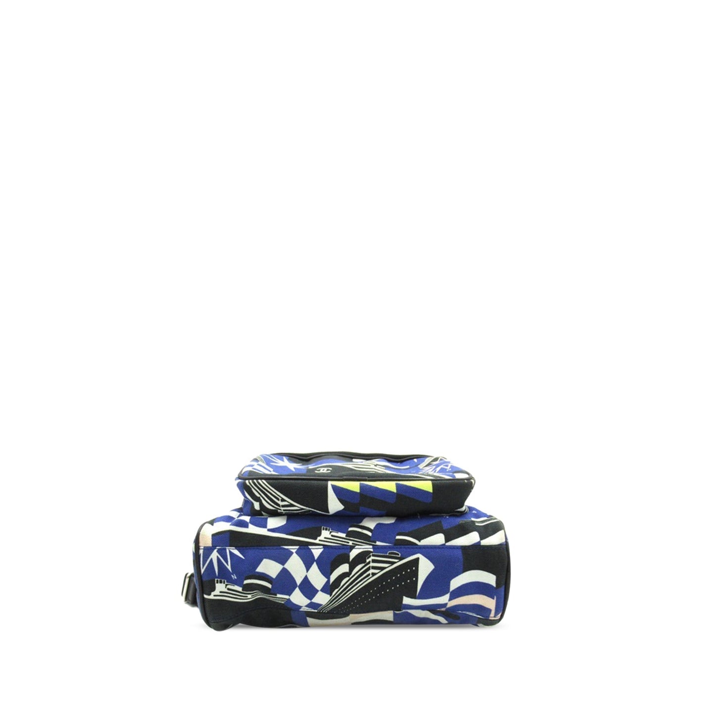 Chanel CC Cruise Print Canvas Backpack Backpack - Rovelle Bags