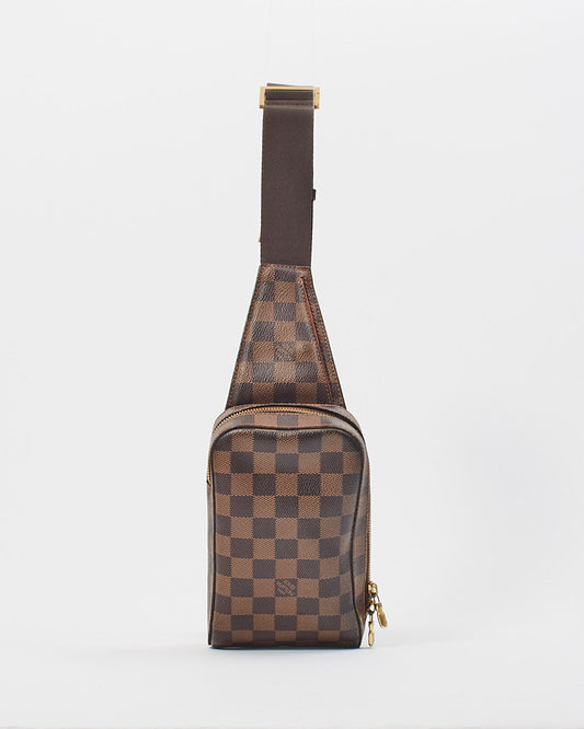 Louis Vuitton Damier Ebene Canvas Geronimos Waist Bag