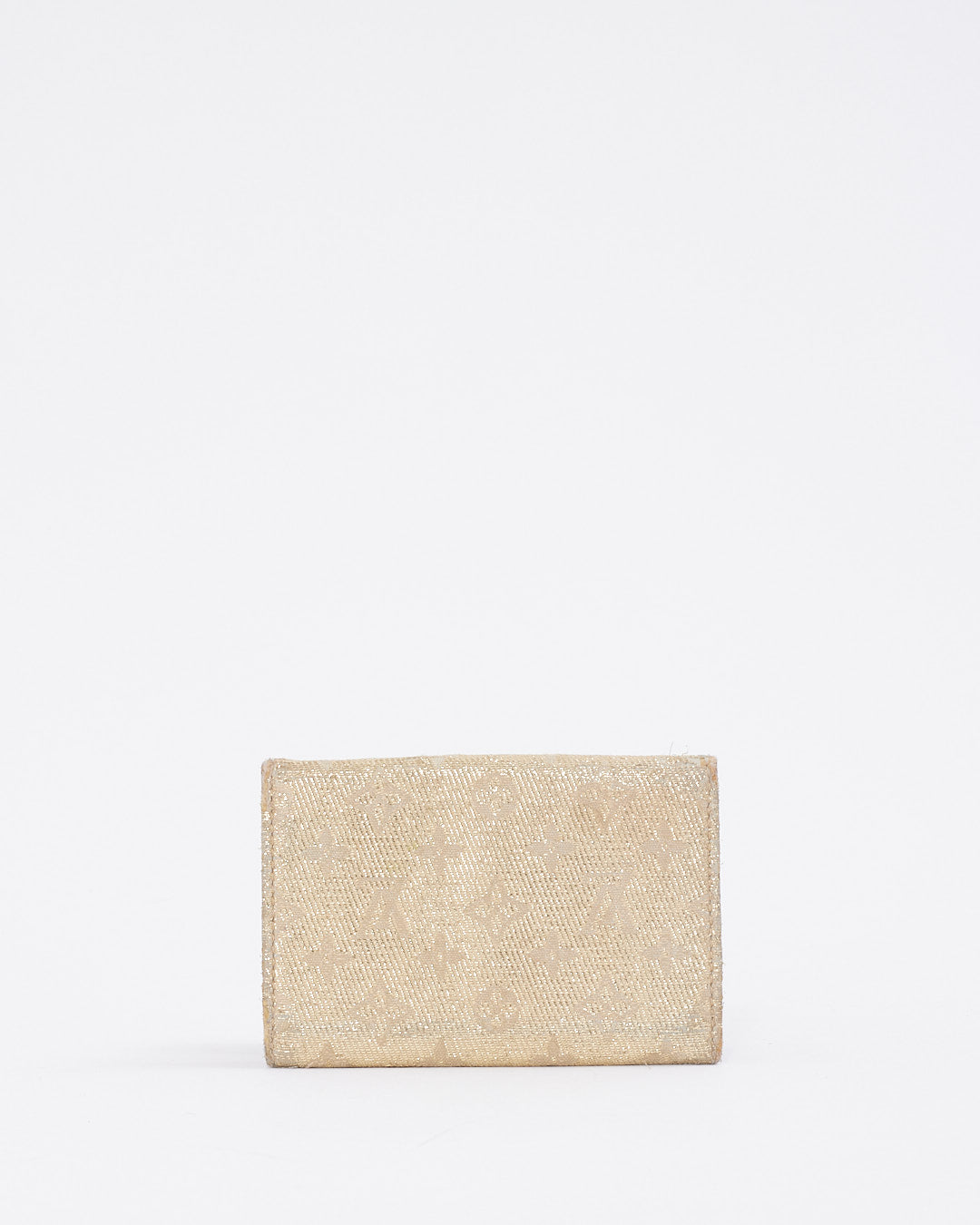Louis Vuitton Gold Metallic Mini Lin Coin Pouch