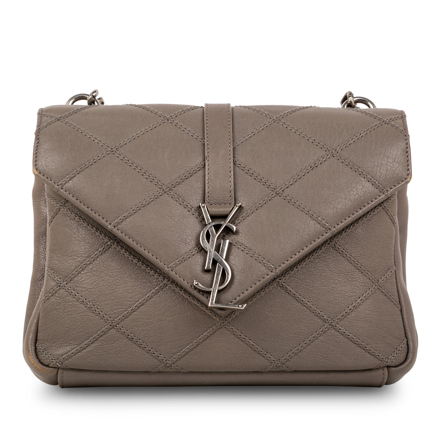 Saint Laurent College Red Shoulder Bag Red
