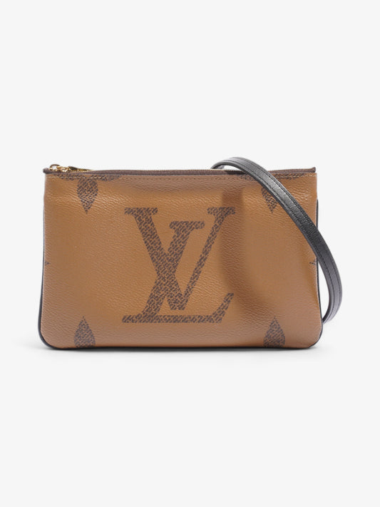 Louis Vuitton Reverse Pochette Double Zip Monogram Canvas