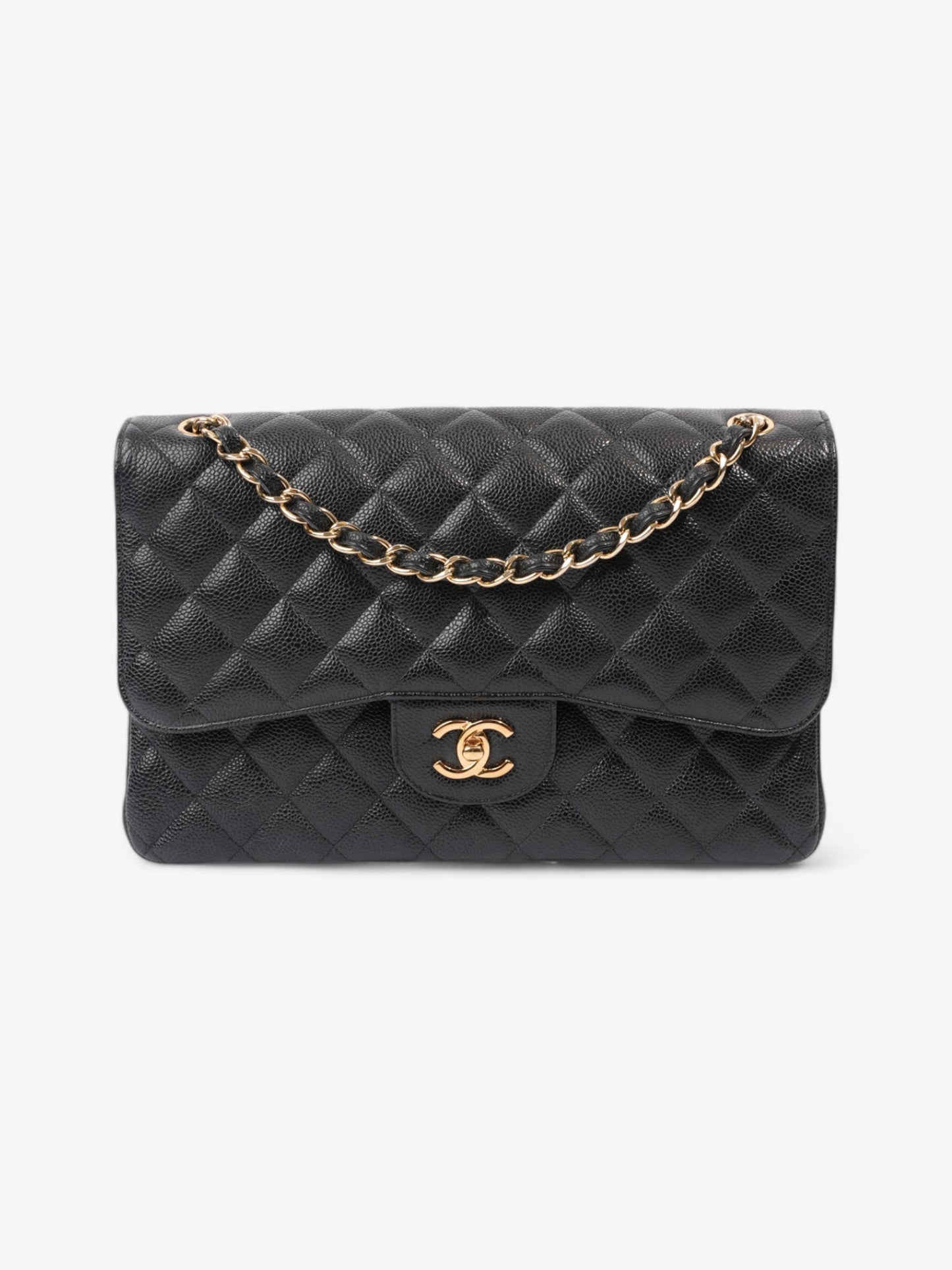 Chanel Caviar Black Shoulder Bag Style 3