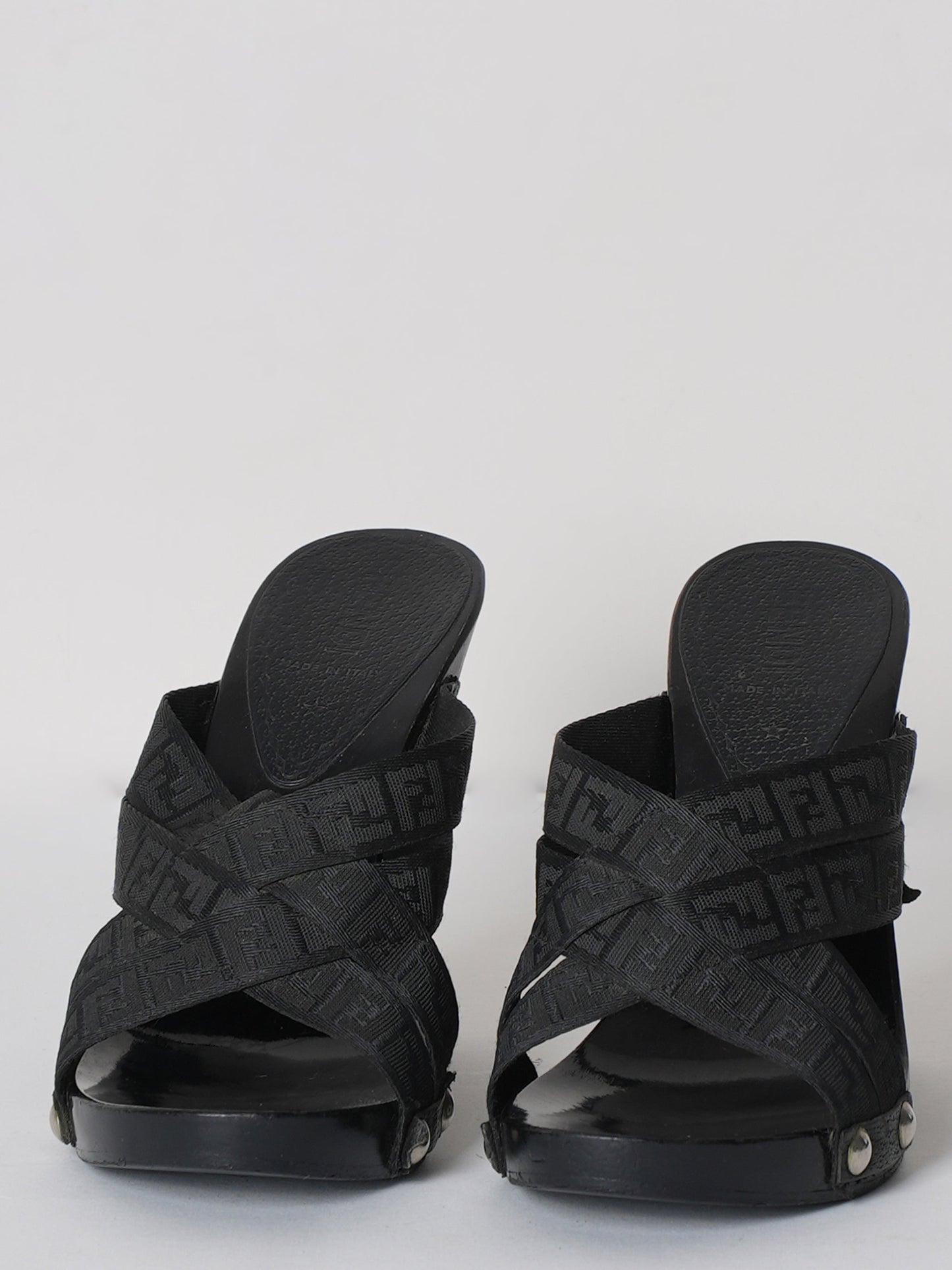Fendi Zucca Heel