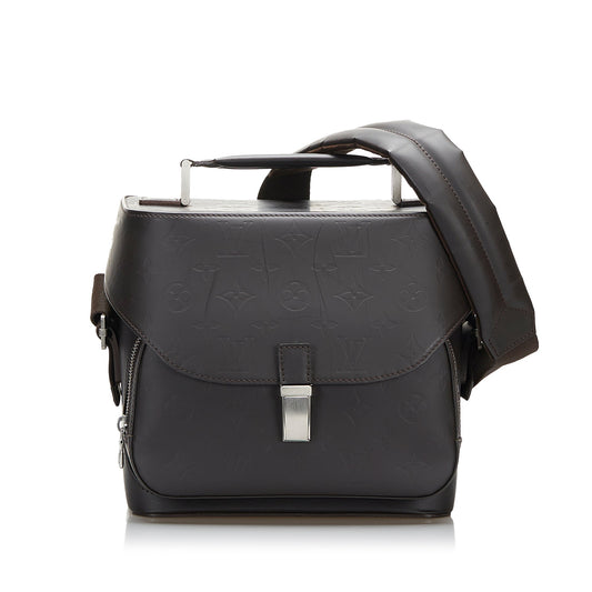 Louis Vuitton Charly Black Monogram Glace