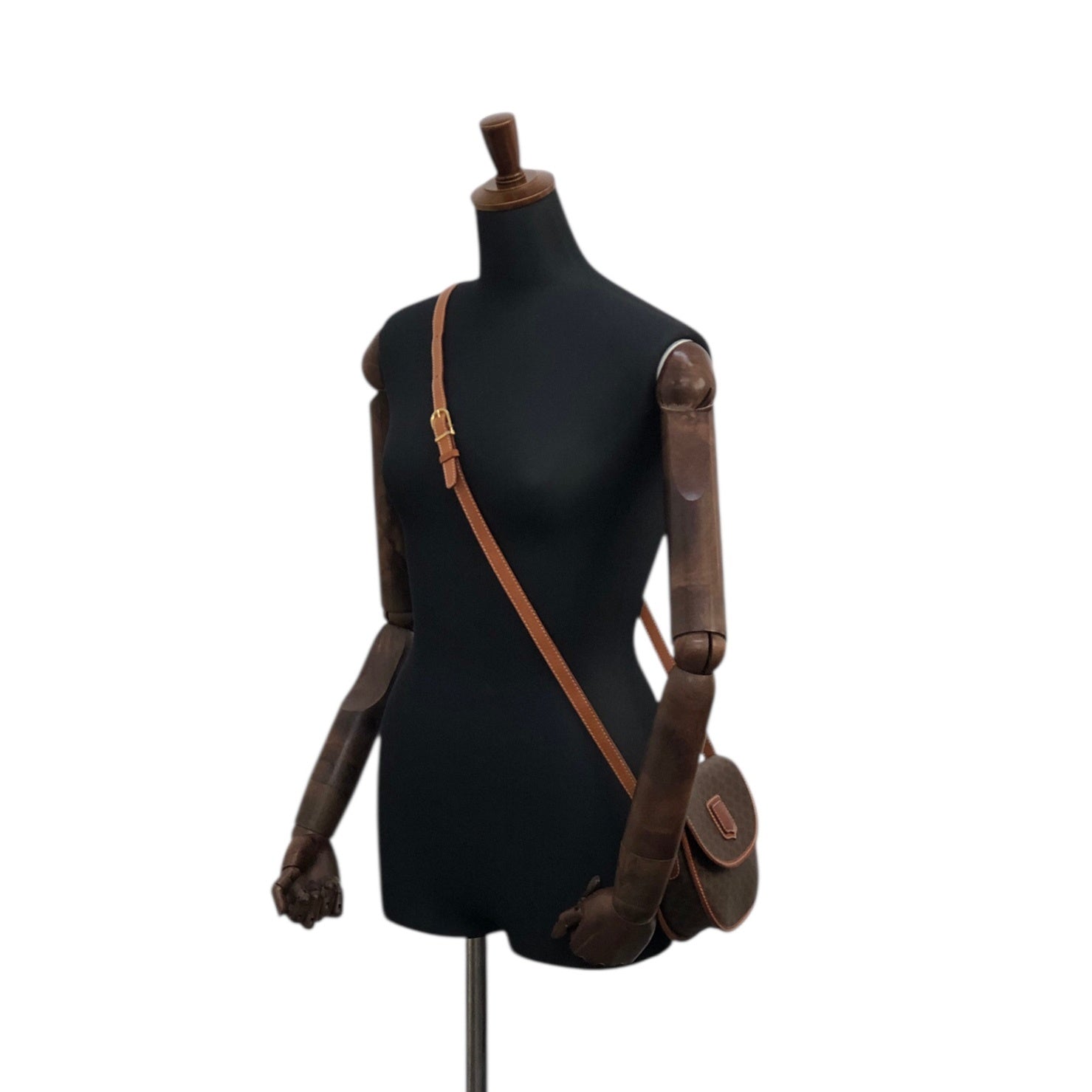 CELINE Round Shoulder bag Brown v54uj5