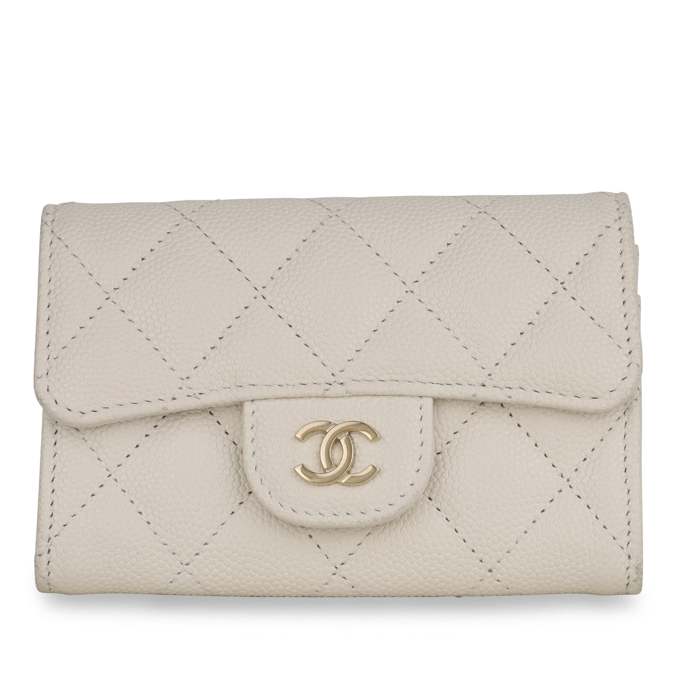 Chanel Luxury Caviar Gold Handbag Style 4