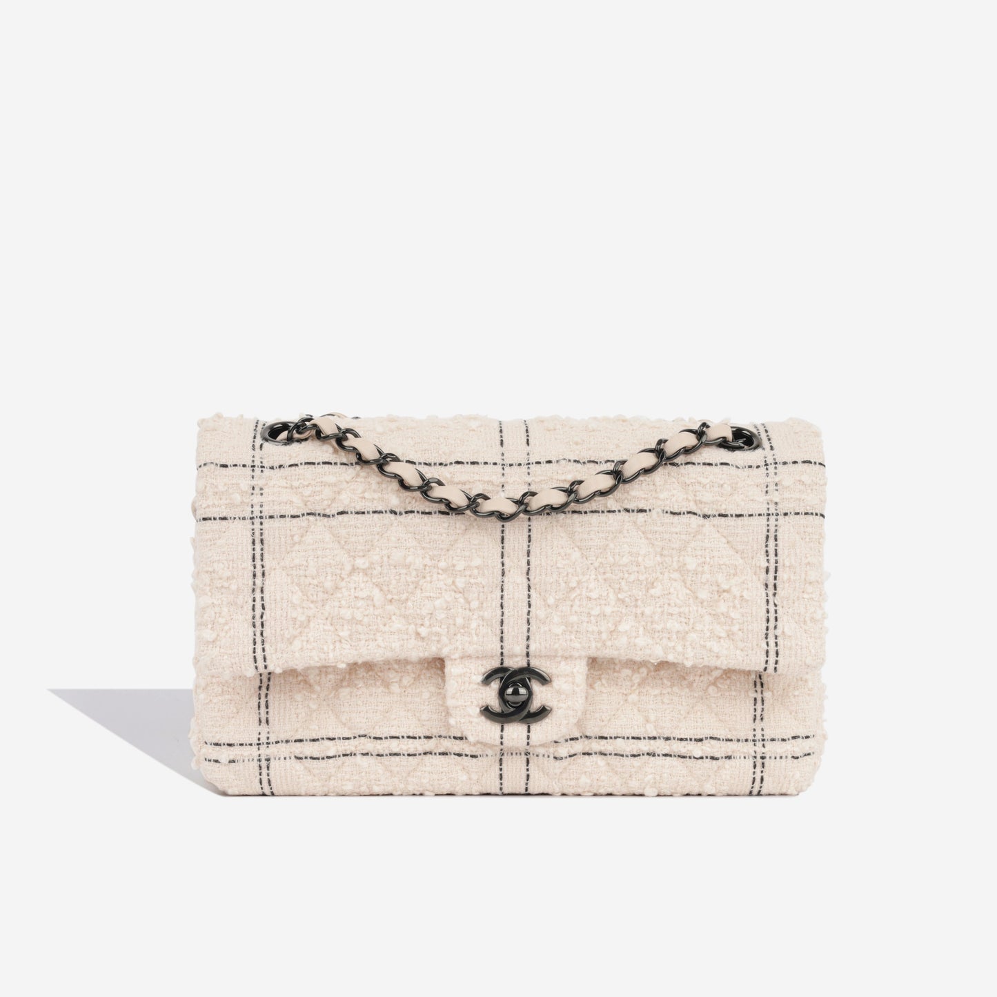 Chanel Classic Flap Caviar Black Shoulder Bag Style 76