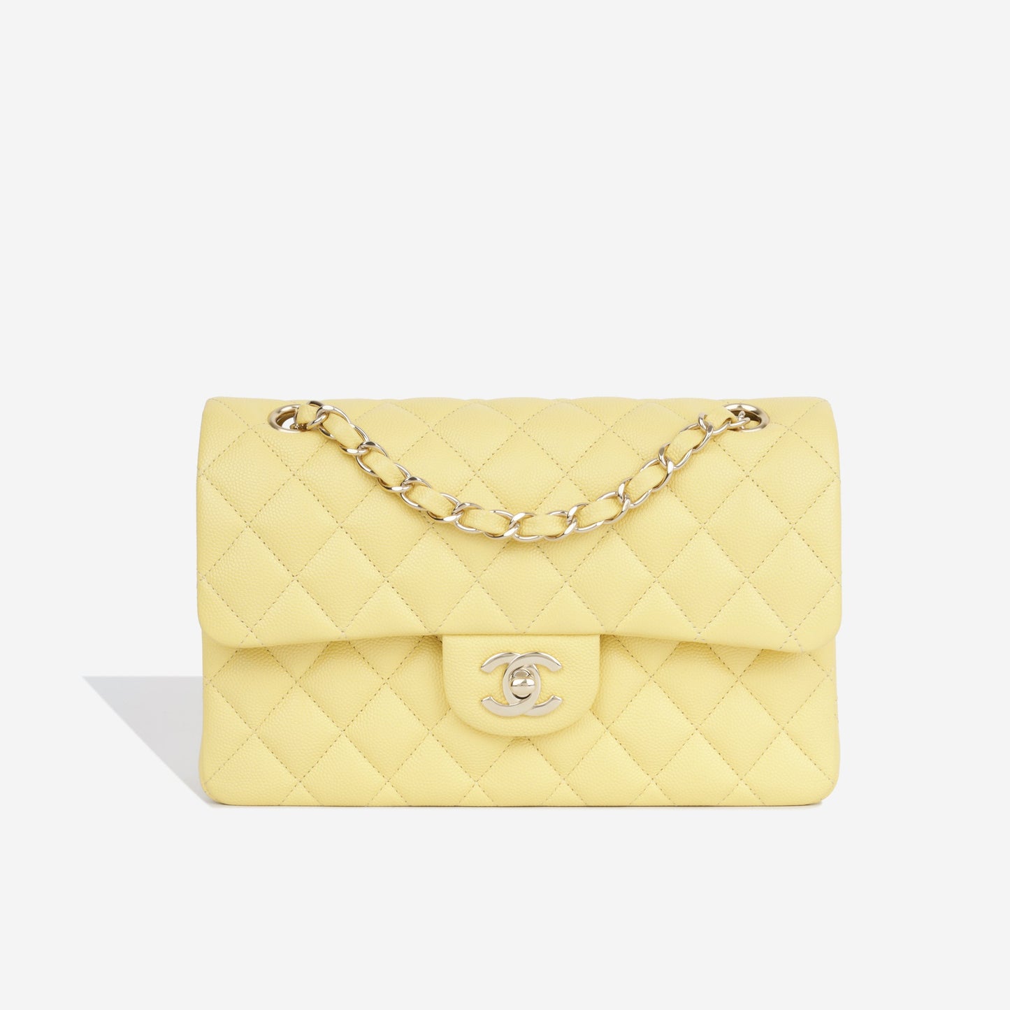 Chanel Classic Flap Caviar Gold Shoulder Bag Style 29