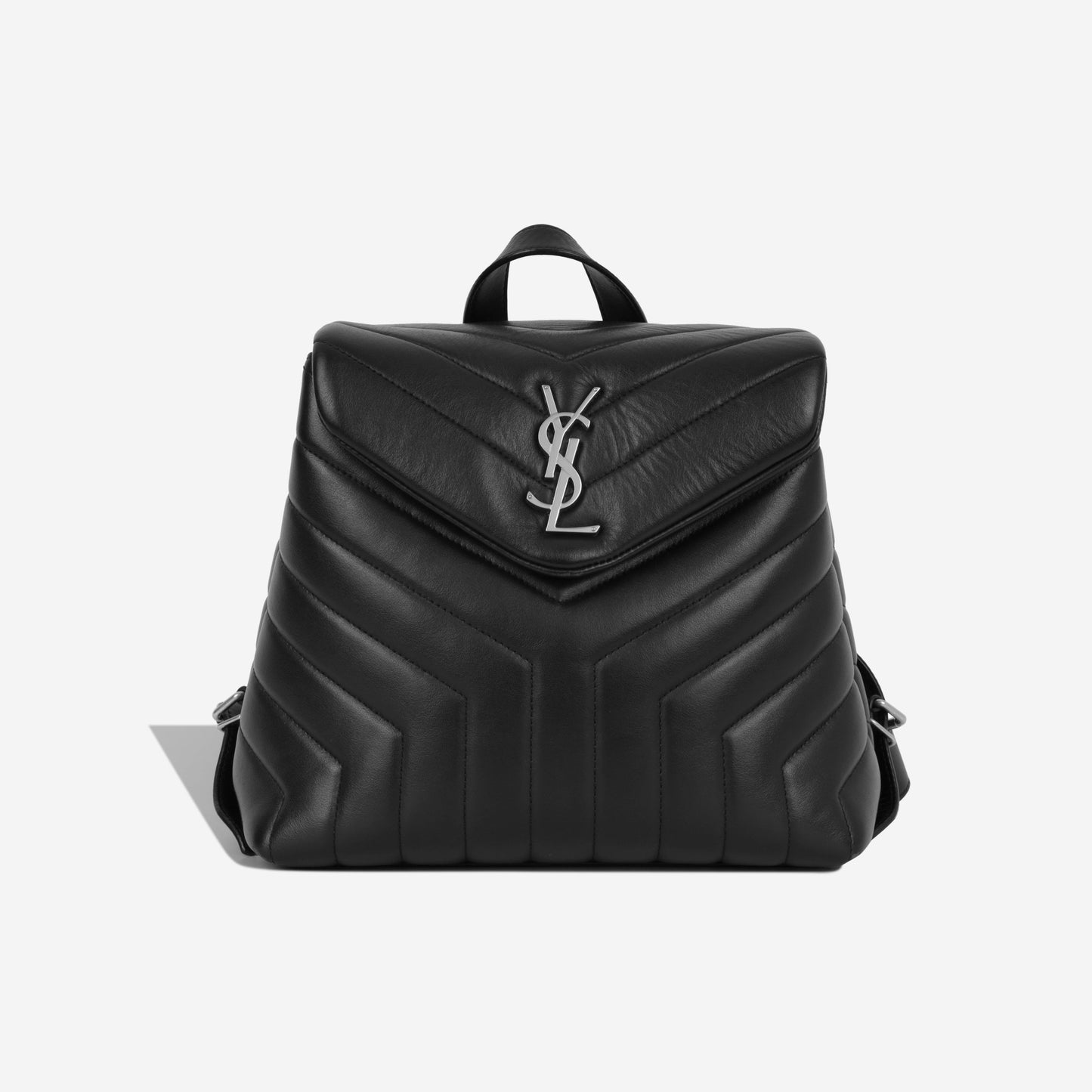 Saint Laurent Loulou Calfskin Black Shoulder Bag Style 7