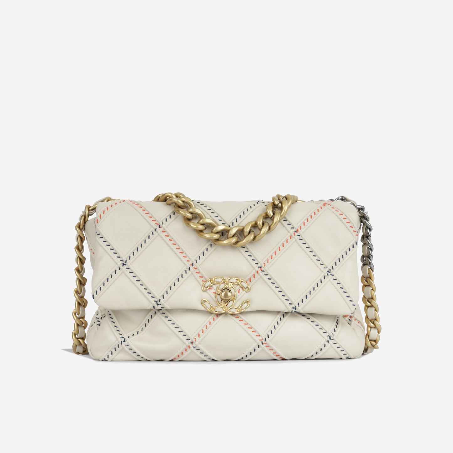 Chanel Chanel 19 Lambskin Gold Shoulder Bag Style 7