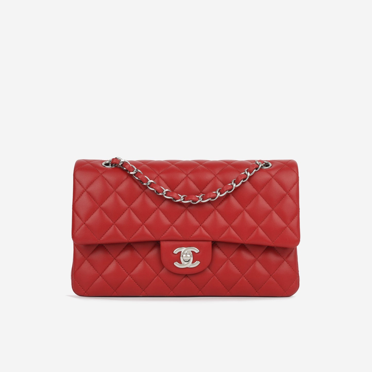 Chanel Classic Flap Lambskin Black Shoulder Bag Style 59