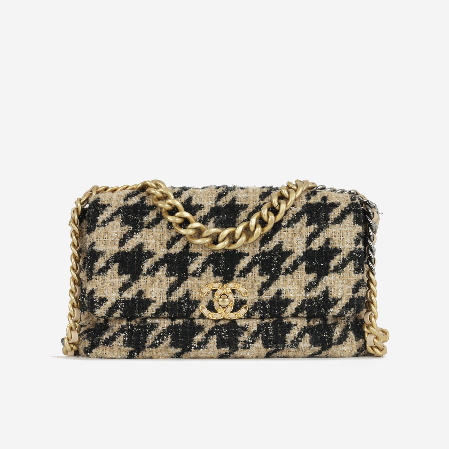 Chanel Chanel 19 Tweed Black Shoulder Bag Style 10