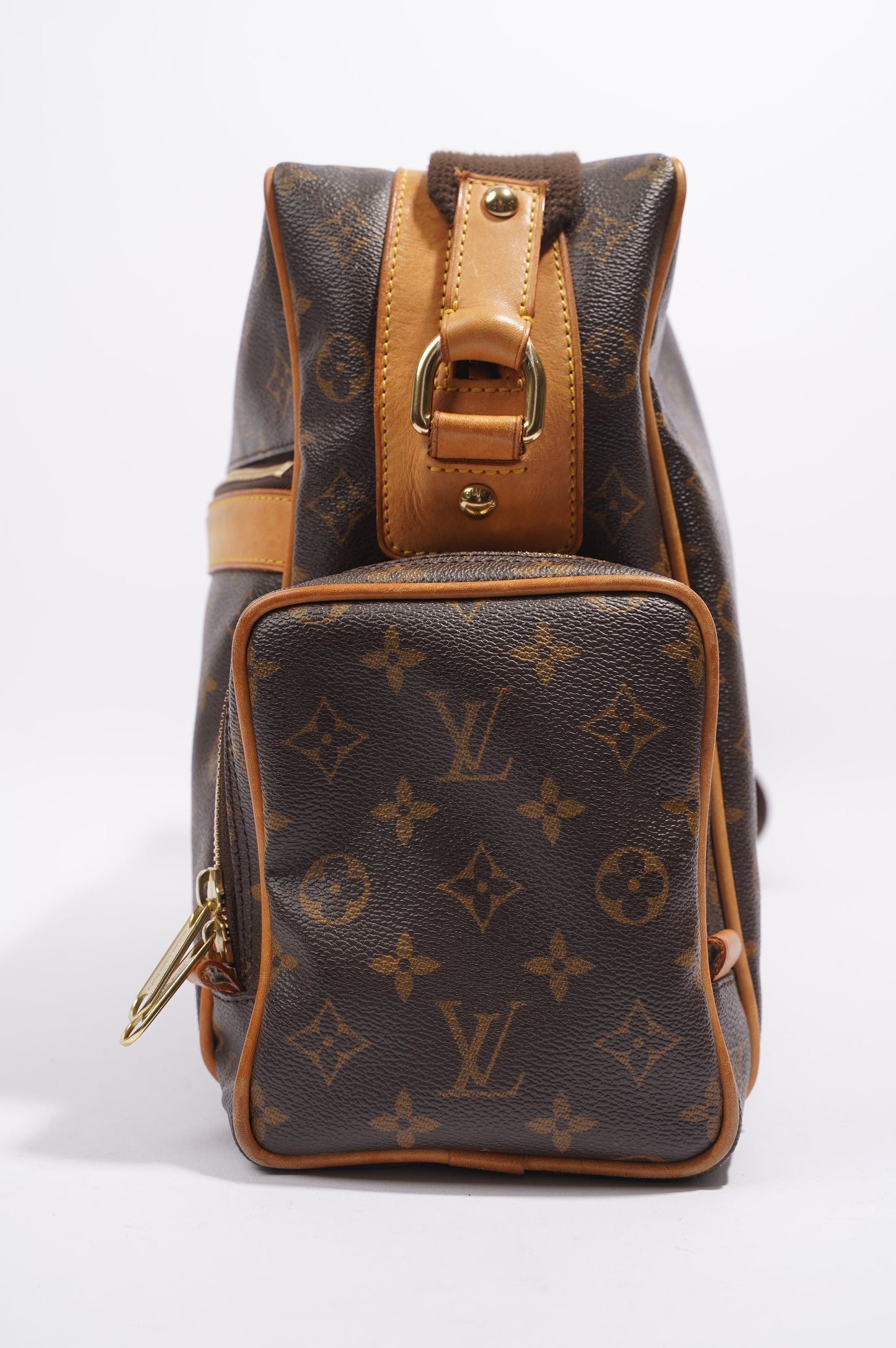 Louis Vuitton Louis Vuitton Sac Squash Monogram Coated Canvas Large