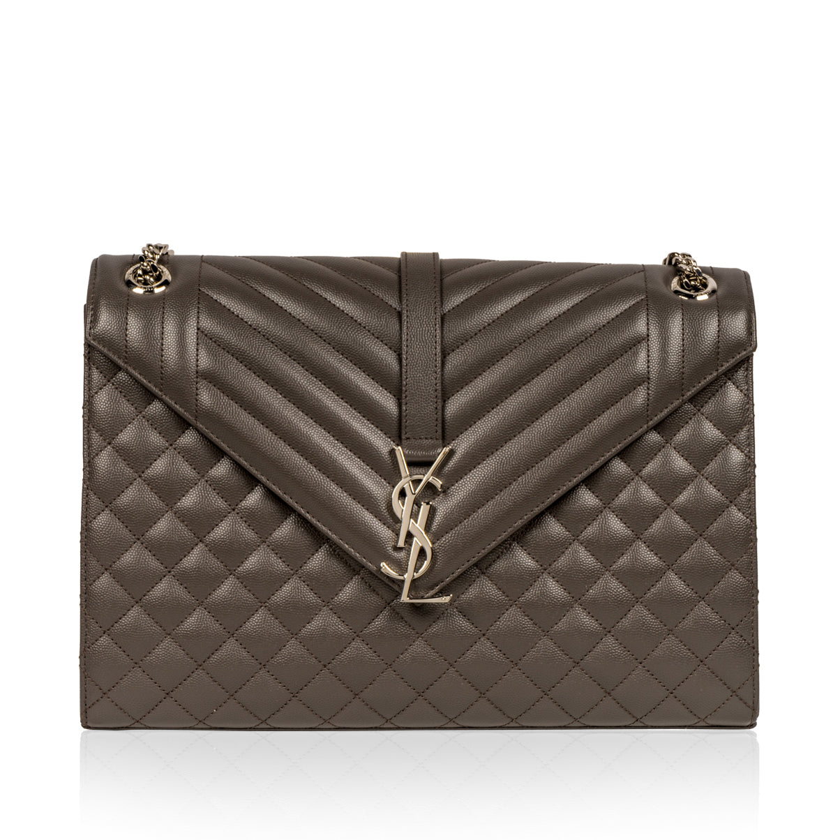 Saint Laurent Cassandre - Cross-Quilted Stitching