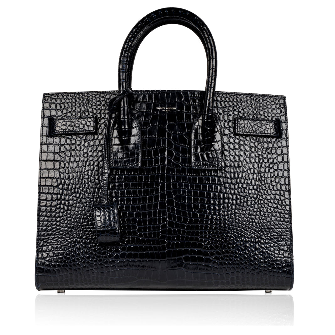 Saint Laurent Small Sac De Jour - Croc Embossed
