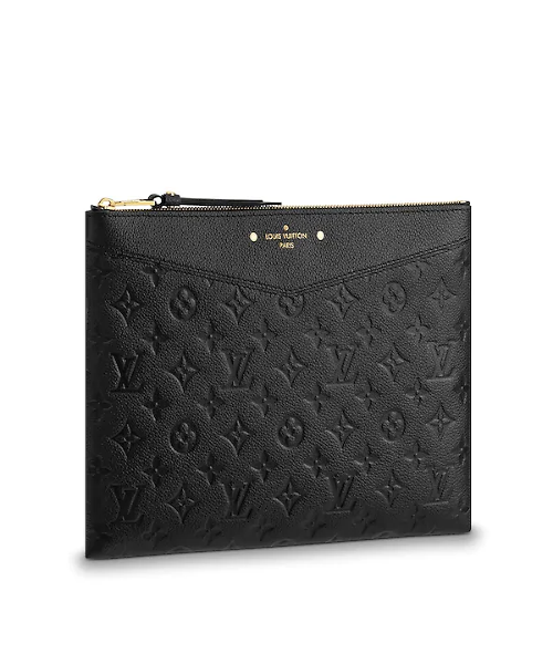 Louis Vuitton Daily Pouch Monogram Empreinte Black