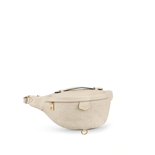 Louis Vuitton Monogram Empreinte Bumbag Creme Beige