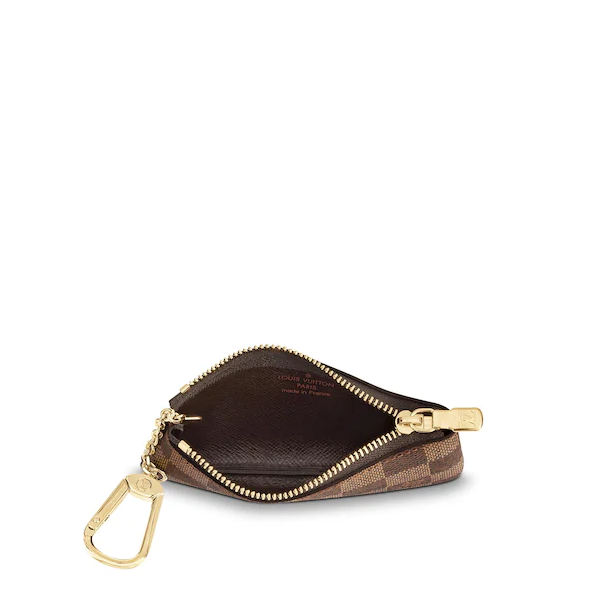 Louis Vuitton Key Pouch Damier Ebene Canvas Louis Vuitton Key Pouch Damier Ebene Canvas
