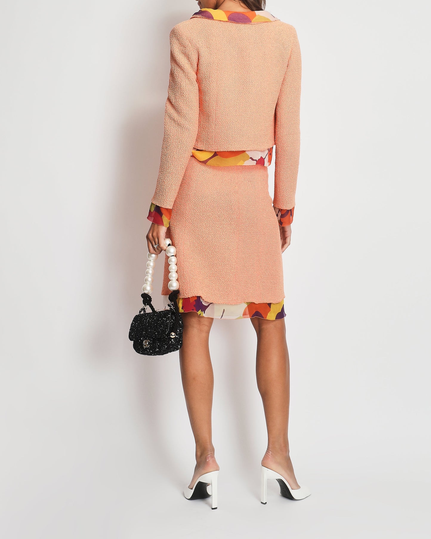 Chanel *FIRE PRICE* Chanel Peach Three Shoulder Bag - Rovelle Bags