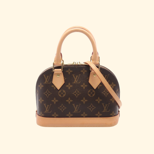 Louis Vuitton Monogram Alma Bb 2Way Bag